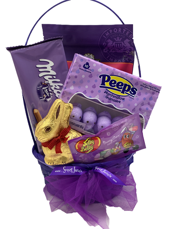 Perfectly Purple Easter Basket